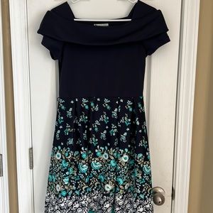 Girls excellent condition blue dress